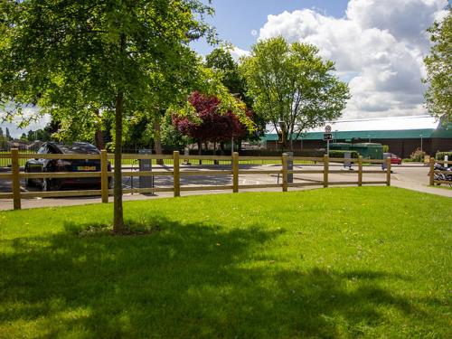 timber post and rail fencing